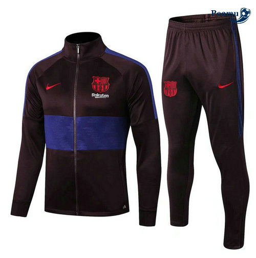 Tuta Calcio - Giacca Barcellona 2019-2020 Collo Alto