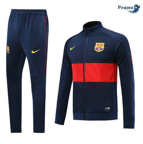 Tuta Calcio - Giacca Barcellona Rosso/Blu navy 2019-2020