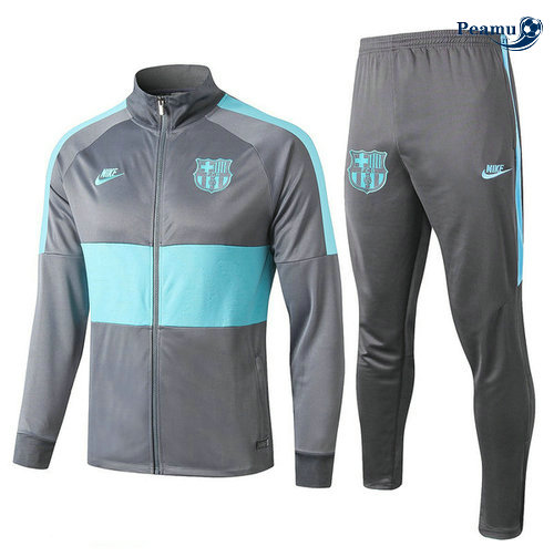 Tuta Calcio - Giacca Barcellona Grigio 2019-2020