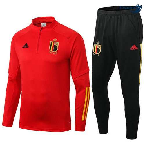 Tuta Calcio Belgio Rosso 2019-2020