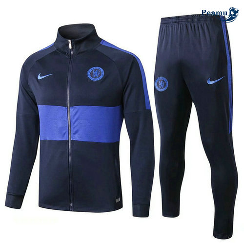 Tuta Calcio - Giacca Chelsea Blu navy 2019-2020