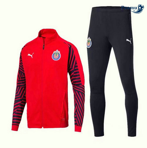 Tuta Calcio - Giacca Chivas Rosso 2019-2020