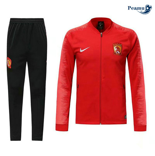 Tuta Calcio - Giacca Cina Rosso 2019-2020
