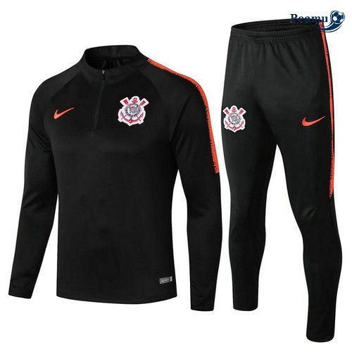 Tuta Calcio Corinthians Nero 2019-2020