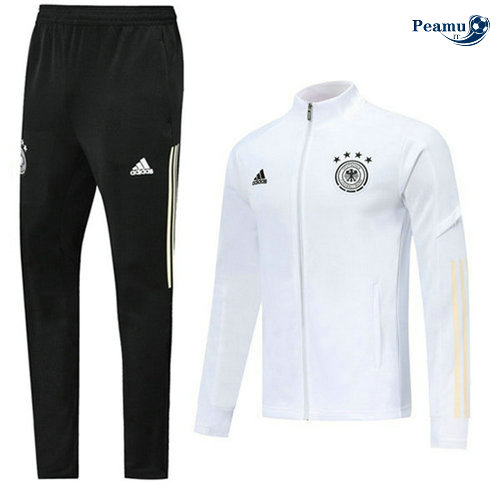 Tuta Calcio - Giacca Bianco Germania 2019-2020