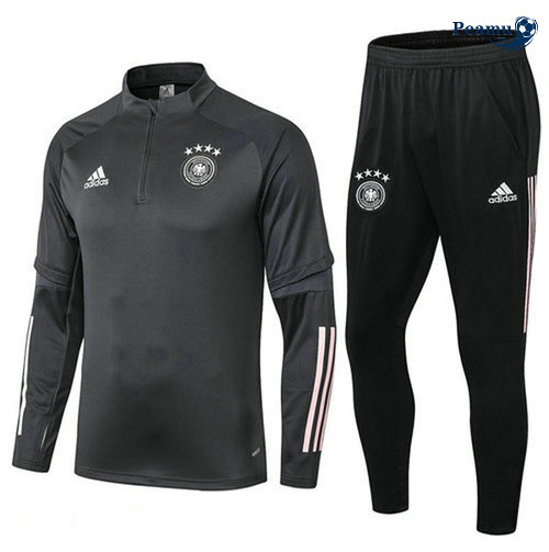 Tuta Calcio Germania Grigio/Nero 2019-2020