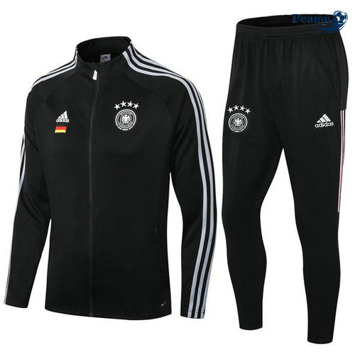 Tuta Calcio - Giacca Nero Germania 2019-2020