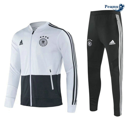 Tuta Calcio - Giacca Germania Bianco/Nero 2020-2021