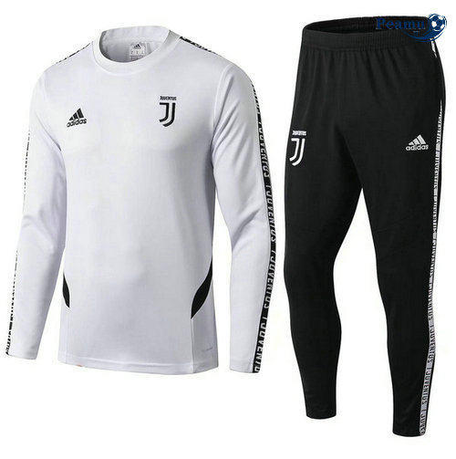 Tuta Calcio Juventus Bianco Nero 2019-2020