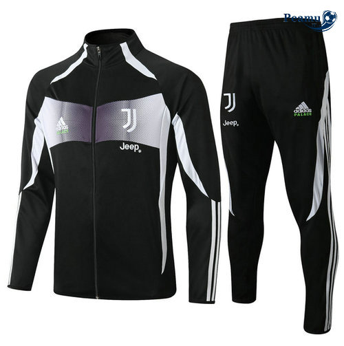 Tuta Calcio - Giacca Juventus Nero/Bianco 2019-2020