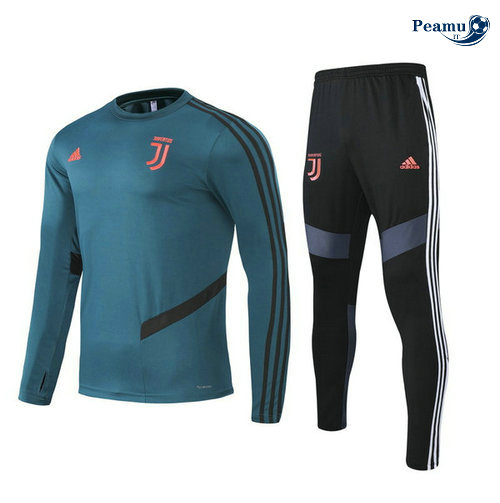 Tuta Calcio Juventus Bambino Verde scuro 2020-2021 Collo rotondo