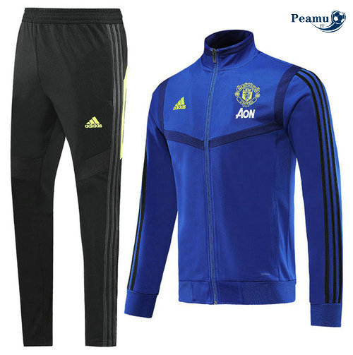 Tuta Calcio - Giacca Manchester United Blu navy 2019-2020