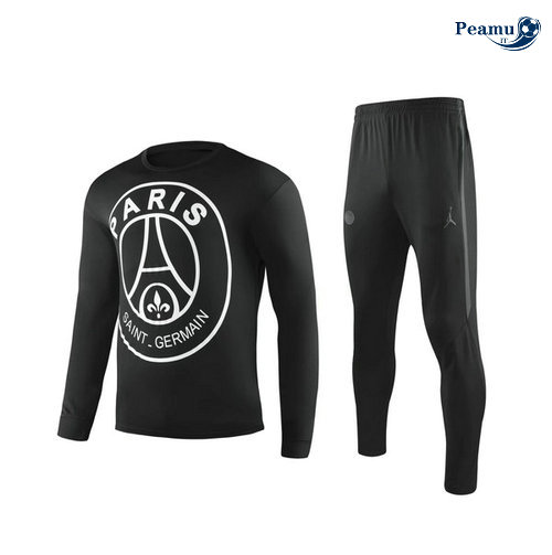 Tuta Calcio PSG Paris Nero 2019-2020