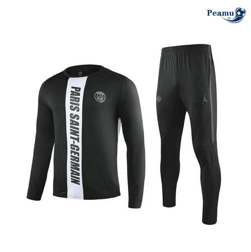 Tuta Calcio PSG Nero/Bianco 2019-2020