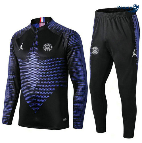 Tuta Calcio PSG Azzurro/Nero 2019-2020