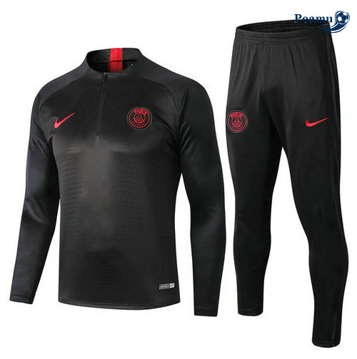 Tuta Calcio PSG Nero 2019-2020 M129