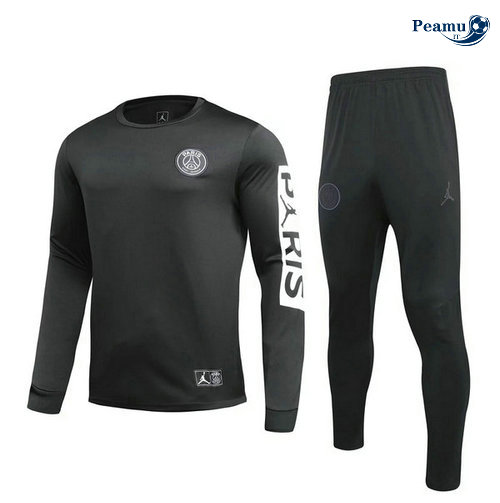 Tuta Calcio PSG Nero 2019-2020 M131