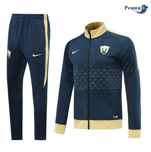 Tuta Calcio - Giacca Pumas Uuam UNAM Blu navy 2019-2020