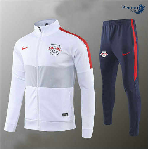 Tuta Calcio - Giacca RB Leipzig Bianco/Blu navy 2019-2020