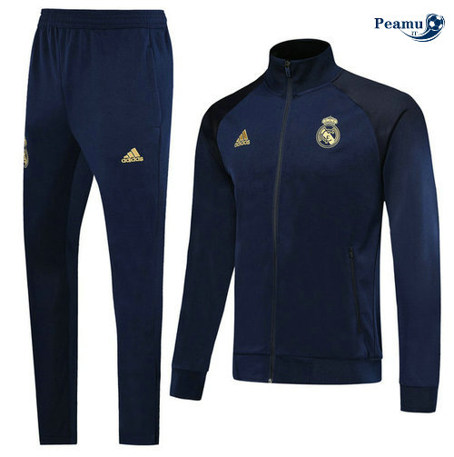 Tuta Calcio - Giacca Real Madrid Blu navy 2019-2020 M102