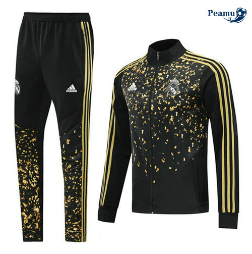 Tuta Calcio - Giacca Real Madrid edition star Nero/Giallo 2019-2020