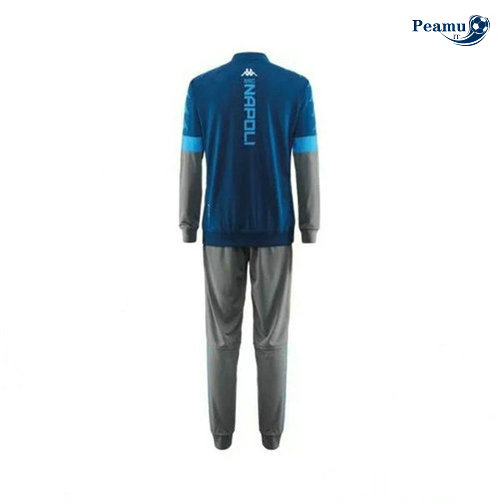 Tuta Calcio - Giacca Azzurro/Grigio SSC Napoli 2019-2020