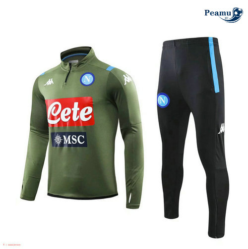 Tuta Calcio SSC Napoli Verde/Nero 2019-2020