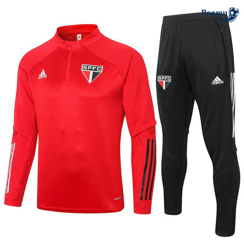 Tuta Calcio São Paulo Rosso 2020-2021