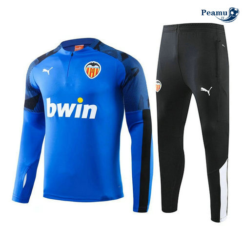 Tuta Calcio Valencia Azzurro/Nero 2019-2020