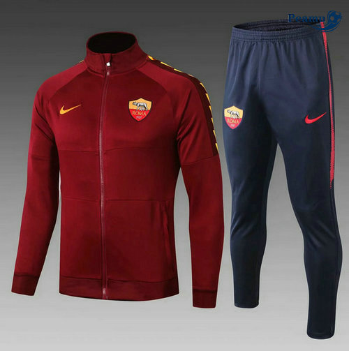 Tuta Calcio - Giacca AS Roma Bambino Jujube Rosso 2019-2020