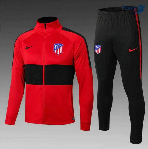 Tuta Calcio - Giacca Atletico Madrid Bambino Rosso/Nero 2019-2020