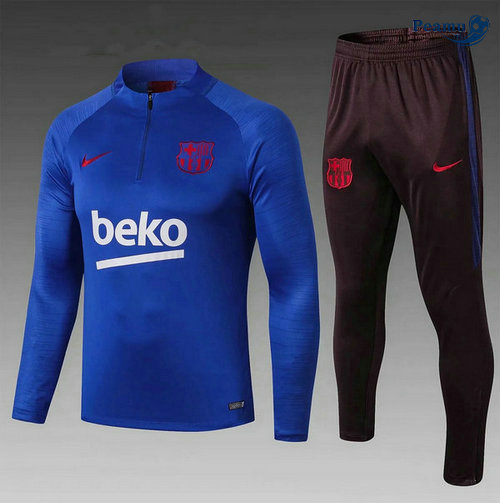 Tuta Calcio Bambino Barcellona Azzurro 2019-2020