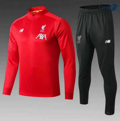 Tuta Calcio Liverpool Rosso/Nero Bambino 2019-2020