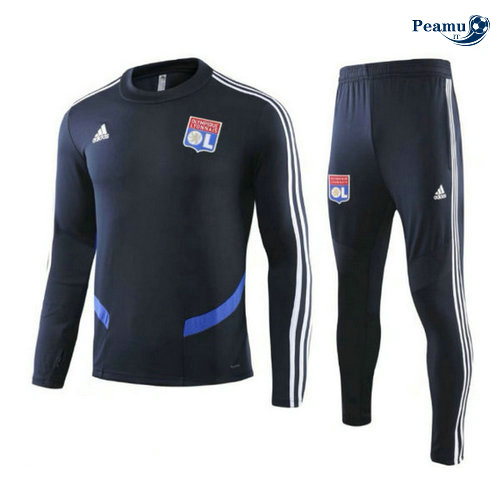 Tuta Calcio Lyon Bambino Blu navy 2019-2020