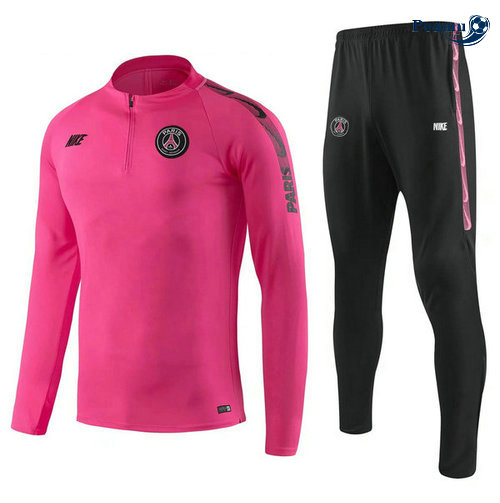 Tuta Calcio PSG Bambino Rosa/Nero 2019-2020