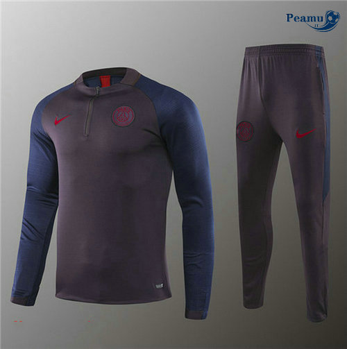 Tuta Calcio PSG Bambino 2019-2020 Grigio