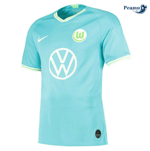 Maglia Calcio VfL Wolfsburg Seconda Azzurro 2019-2020