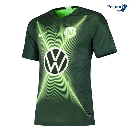 Maglia Calcio VfL Wolfsburg Prima Verde 2019-2020