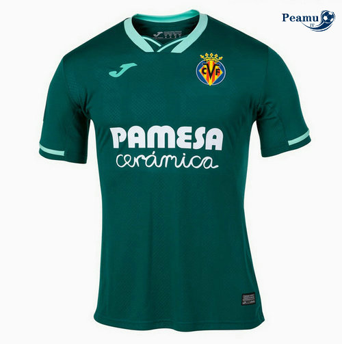 Maglia Calcio Villarreal Seconda Verde Neroâtre 2019-2020