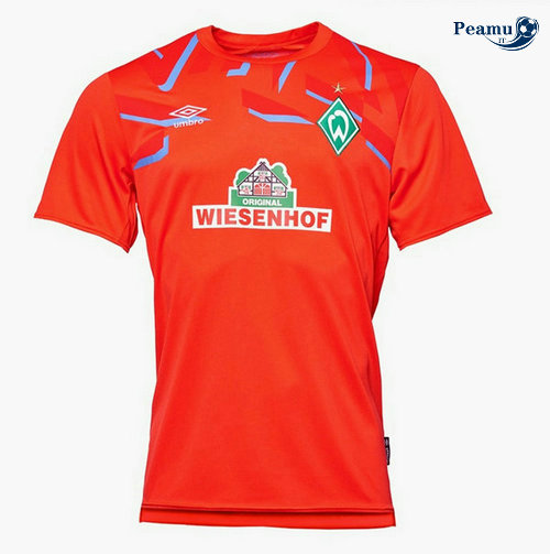 Maglia Calcio Werder Brema Portiere Rosso 2019-2020