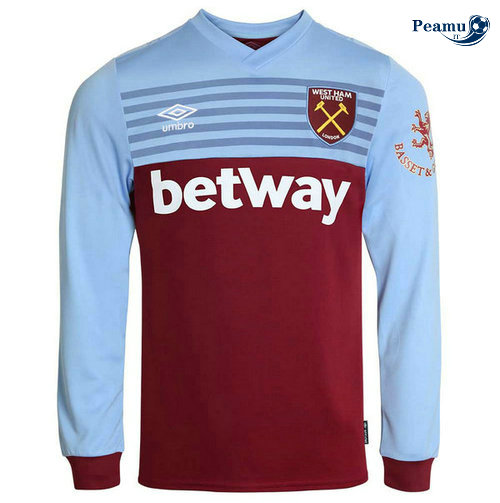 Maglia Calcio West ham Prima Manica lunga 2019-2020