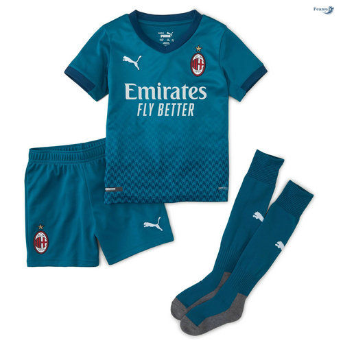 Maglia Calcio AC Milan Bambino Terza 2020-2021