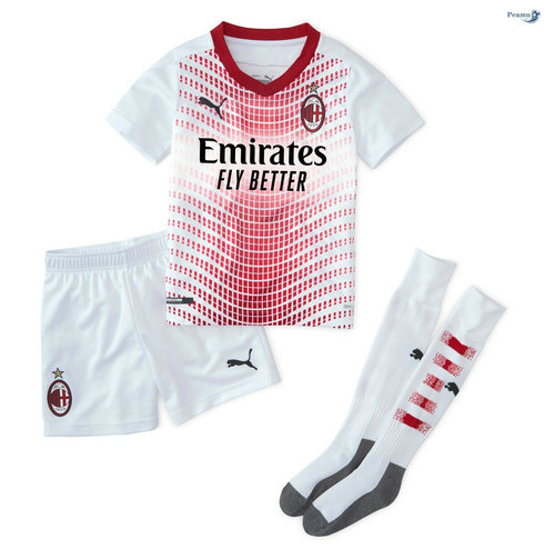 Maglia Calcio AC Milan Bambino Seconda 2020-2021