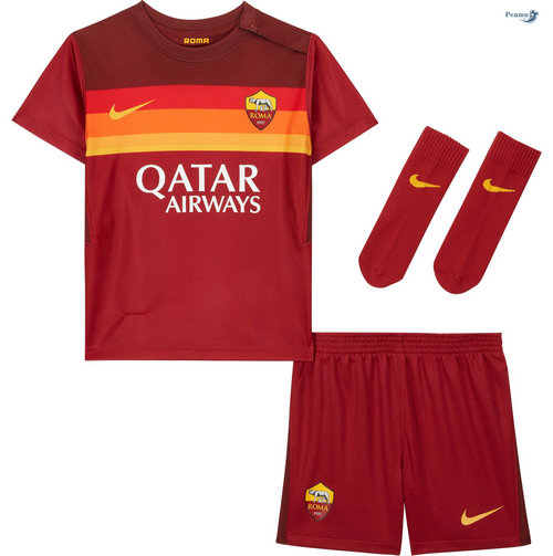 Maglia Calcio AS Rome Bambino Prima 2020-2021