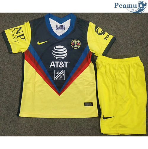 Maglia Calcio CF America Bambino Giallo 2020-2021