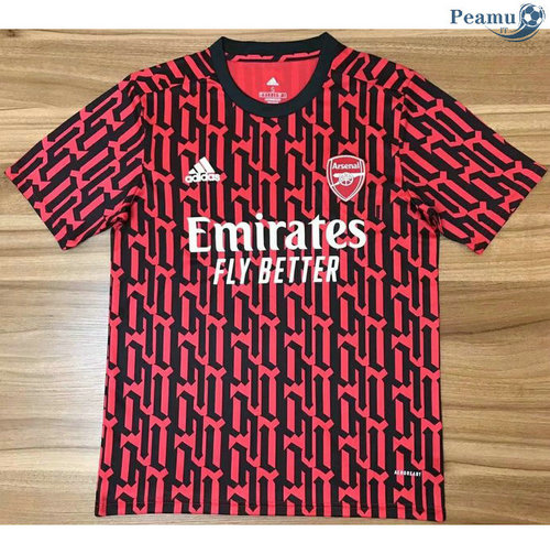 Maglia Calcio Arsenal Formazione Rosso 2020-2021