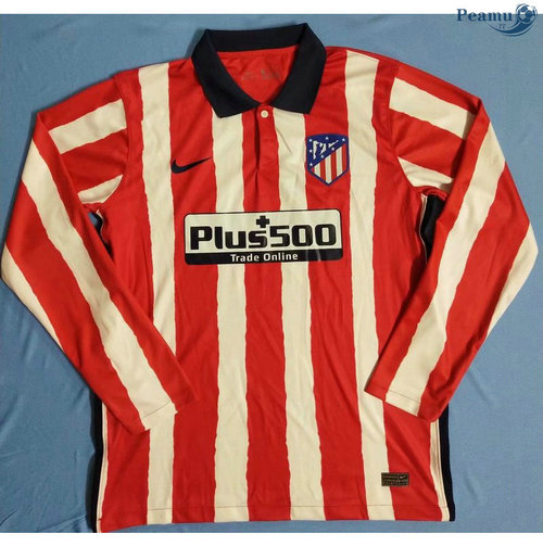 Maglia Calcio Atletico Madrid Prima Manica lunga 2020-2021