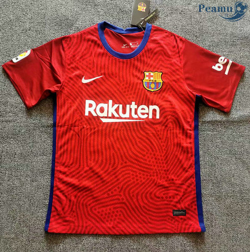 Maglia Calcio Barcellona Formazione Rosso 2020-2021