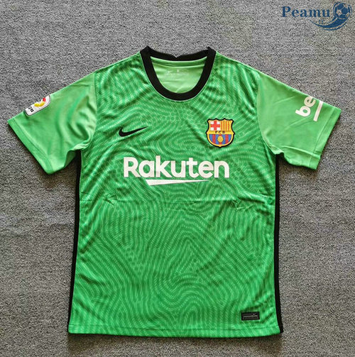 Maglia Calcio Barcellona Pre Match Verde 2020-2021