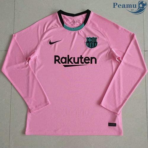 Maglia Calcio Barcellona Terza Manica lunga 2020-2021